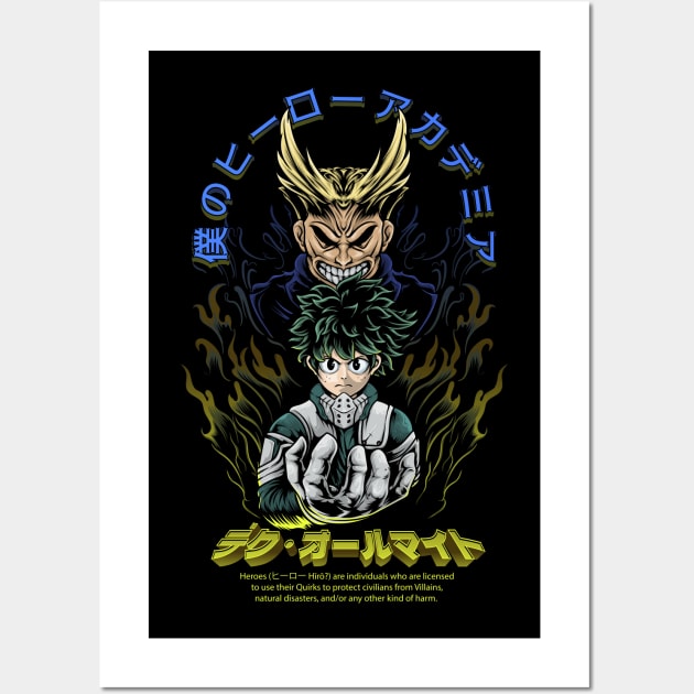 THE POWER OF DEKU Wall Art by Wagum Std